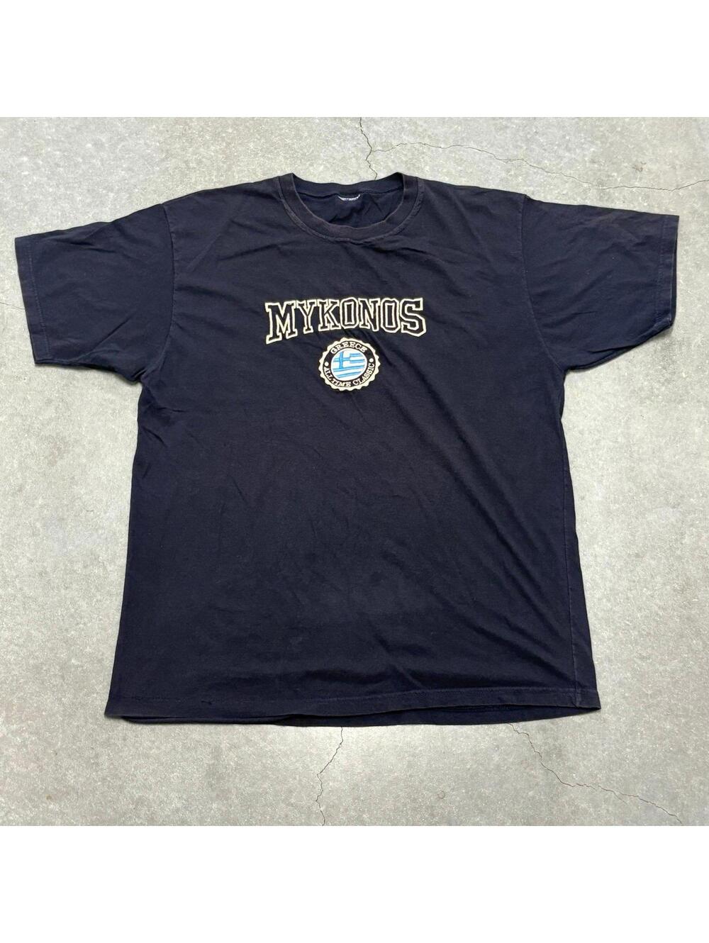 MYKONOS Greece All Time Classic Embroidered T Shirt